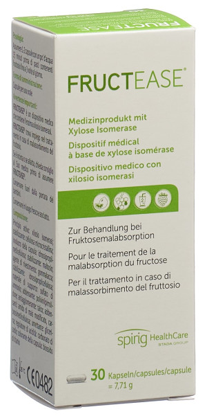 Fructease Enzympräparat bei Fructose Intoleranz - 30 Kaps.