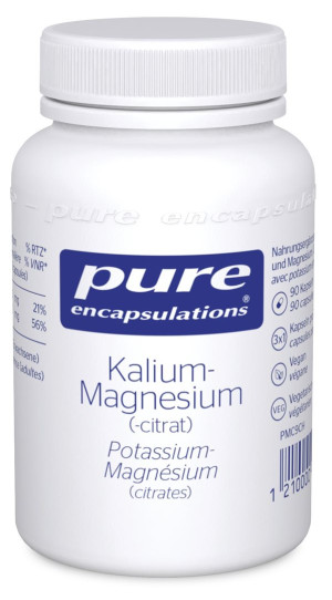 Pure Kalium-Magnesium Citrat - 90 Stk.