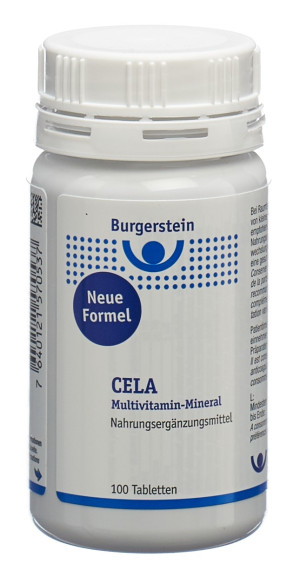 Burgerstein CELA Multivitamin-Mineral - 100 Tabl.
