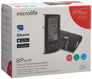 Microlife Blutdruckmesser A6 Oberarm Bluetooth - 1 Set