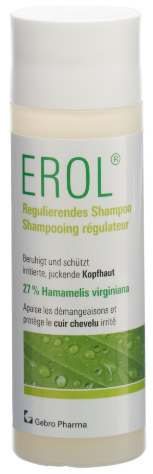 Erol regulierendes Shampoo mit Hamamelis - 200ml