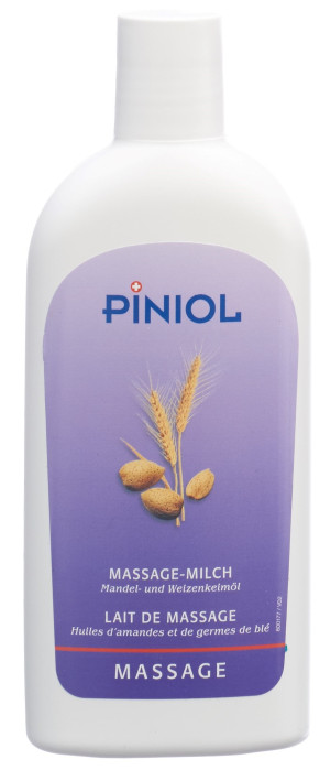 Piniol Massage-Milch Mandel- und Weizenkeim - 250ml
