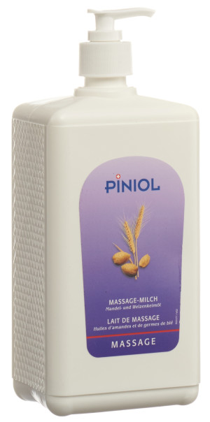 Piniol Massage-Milch Mandel- und Weizenkeim Dispenser - 1000ml
