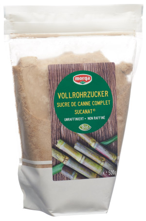 Morga Sucanat Vollrohrzucker Bio - 500g