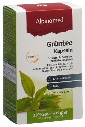 Alpinamed Grüntee Kapseln - 120 Stk.