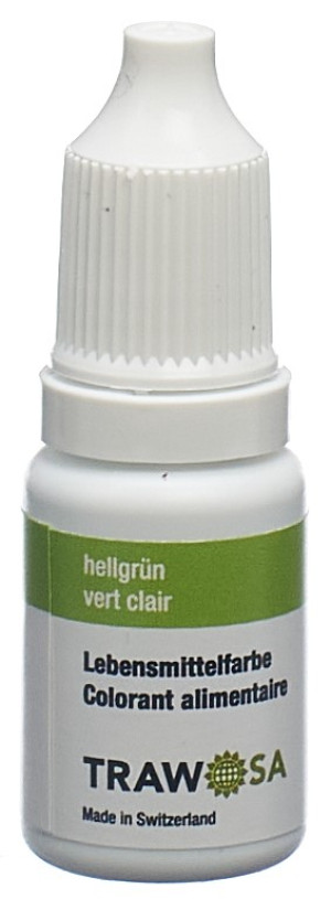 Trawosa Lebensmittelfarbstoff hellgrün - 10ml