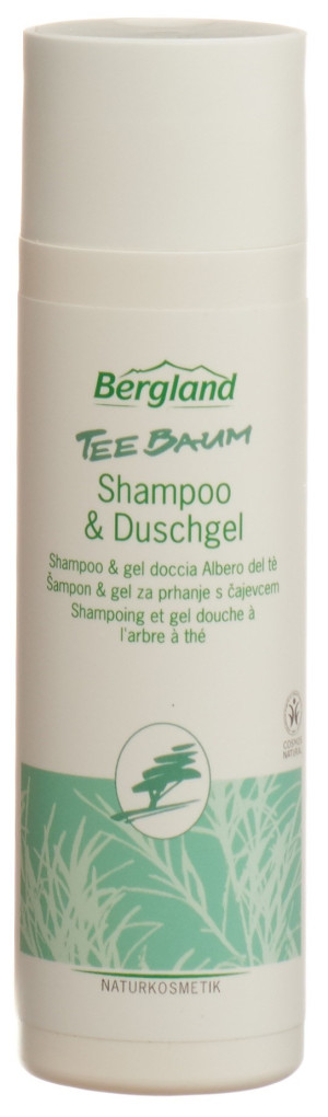 Bergland Teebaum Shampoo und Duschgel - 200ml