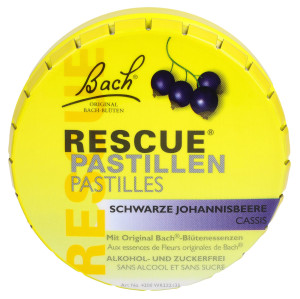 Bach Rescue (Notfall) Original - Lutschbonbons Dose - Blackcurrant