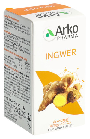 Arkopharma Ingwer Bio - 40 Kaps.