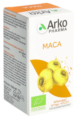 Arkocaps Maca Bio - 40 Kaps.