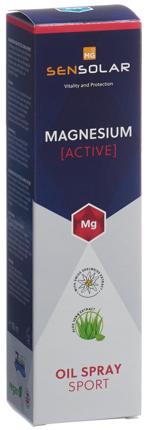 Sensolar Magnesium Active Oil Spray Sport - 100 ml