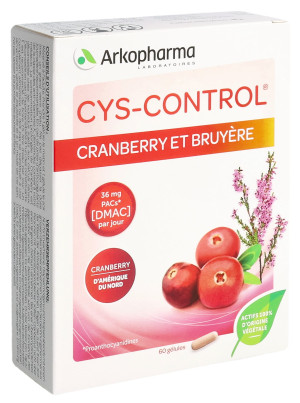 Arkopharma CYS-Control Cranberry und Heidekraut Kapseln - 60 Stk.