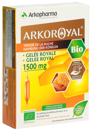 Arkopharma Royal Gelée Royale Bio 1500mg - 20 Stk.