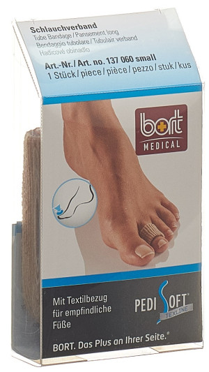 Bort Pedisoft Textil Schlauchverband S - 1 Stk.