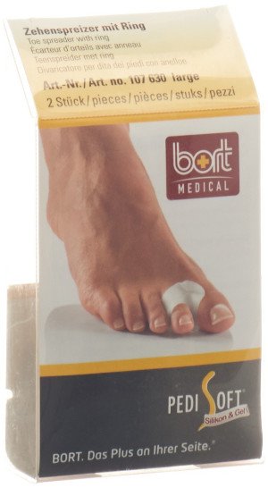 Bort Pedisoft Zehenspreizer mit Ring L - 1 Stk.