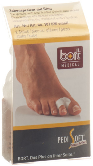 Bort Pedisoft Zehenspreizer mit Ring S - 1 Stk.