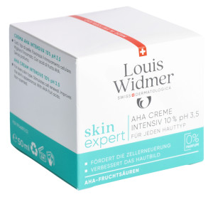 Louis Widmer skinexpert AHA Creme Intensiv 10% pH3,5 - 50ml