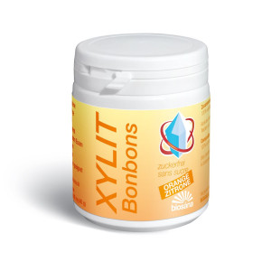 Biosana Xylit Bonbons Orange/Zitrone - 80 Stk.