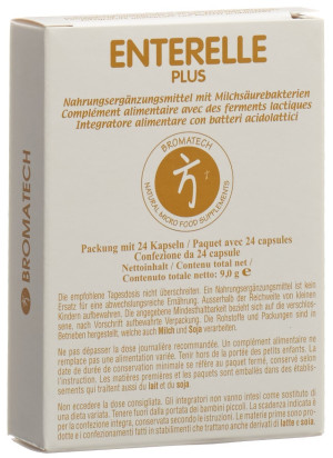 Enterelle plus Milchsäurebakterien Bromatech Kapseln - 24 Stk.