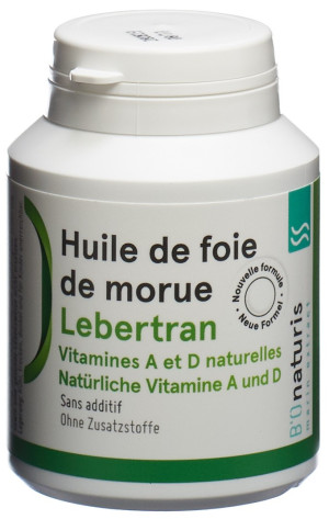 Bionaturis Lebertran Kapseln 165mg - 200 Tabl.