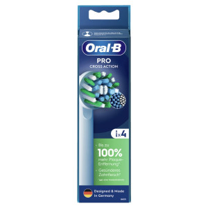 Oral-B Pro Aufsteckbürsten CrossAction - 4 Stk.