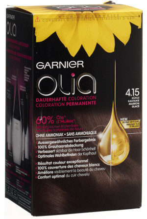 Olia Garnier Haarfarbe 4.15 kühle Kastanie - 1 Stk.