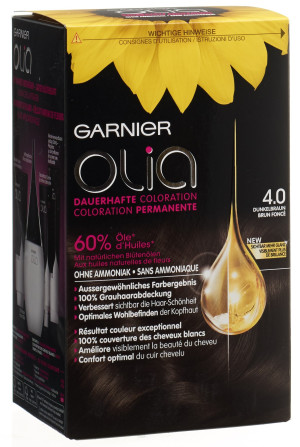 Olia Garnier Haarfarbe 4.0 Dunkelbraun - 1 Stk.