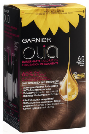 Olia Garnier Haarfarbe 6.0 Hellbraun - 1 Stk.