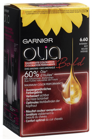 Olia Garnier Haarfarbe 6.6 Intensiv Rot - 1 Stk.