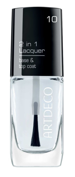 Artdeco 2 In 1 Lacquer Base & Top Coat - 10ml