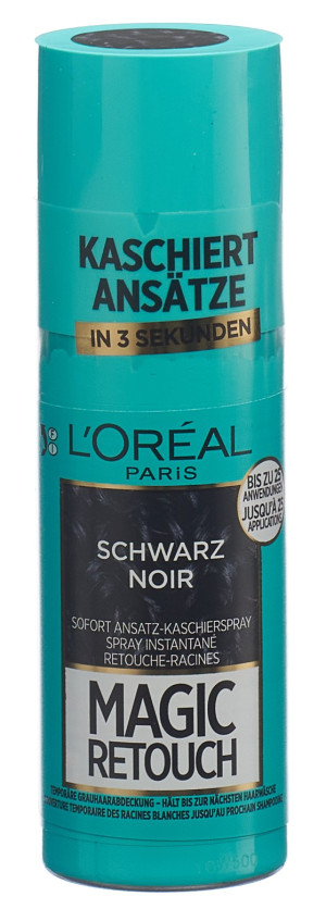 L'Oreal Magic Retouch Haaransatz Kaschier-Spray - Nr. 1 schwarz - 75ml