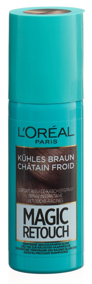 L'Oreal Magic Retouch Haaransatz Kaschier-Spray - Nr. 7 kühles braun - 75ml