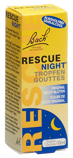 Bach Rescue Night Nacht Tropfen alkoholfrei - 10ml