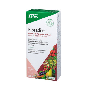 Floradix Eisen + Vitamine - VEGAN - flüssig - 500ml
