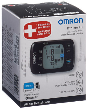 Omron Blutdruckmessgerät Handgelenk RS7 Intelli IT - 1 Stk.