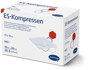 Hartmann ES Kompressen 10x20cm - 100 Stk.