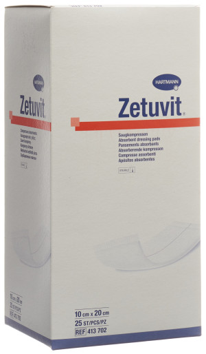 Zetuvit Absorptionsverband - 25 Stk. à 10cm x 20cm