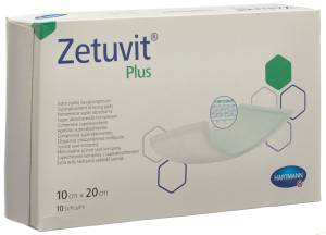 Zetuvit Plus Absorptionsverband - 10 Stk. à 10cm x 20cm