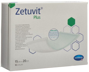 Zetuvit Plus Absorptionsverband - 10 Stk. à 15cm x 20cm