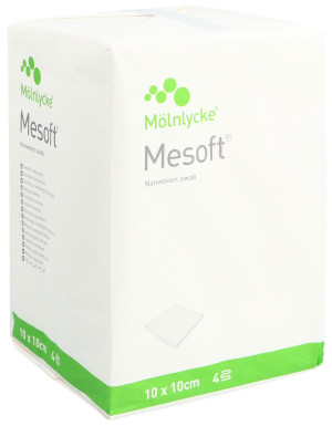 Mesoft NW Kompressen unsteril 10 x 10cm - 100 Stk.