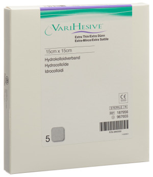 Varihesive Verband exra dünn - 5 Stk. à 15cm x 15cm