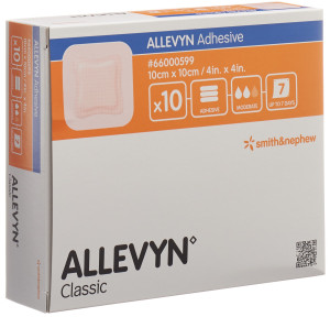 Allevyn Adhesive Wundverband 10 x 10cm - 10 Stk.
