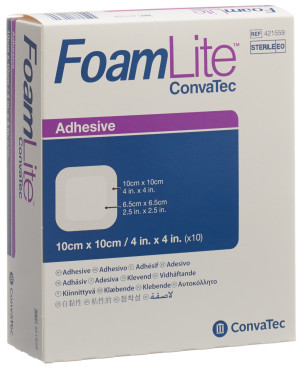 Foam Lite Convatec Silikom-Schaum 10 x 10cm - 10 Stk.