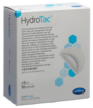 Hydrotac Wundverband 6cm rund steril - 10 Stk.