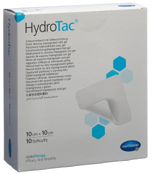 Hydrotac Wundverband 10 x 10cm steril - 10 Stk.