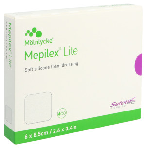 Mepilex Lite Absorptionsverband - 5 Stk. à 6 x 8.5cm