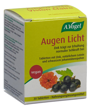 A. Vogel - Augen Licht - schwarze Johannisbeere und Lutein - 30 Tabl.