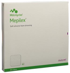 Mepilex Schaumverband Safetac 20x22cm - 5 Stk.