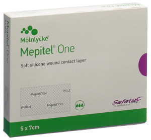 Mepitel One Wundverband 5x7cm - 5 Stk.