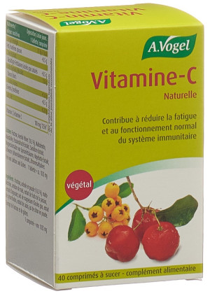 A. Vogel - Vitamin C - Acerola Kirsche - 40 Lutsch-Tabl.